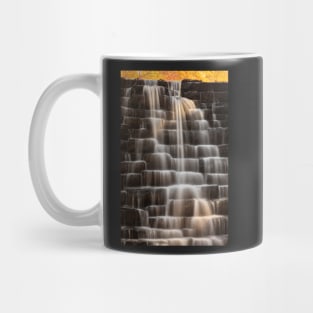 Otter Lake Autumn Waterfalls Mug